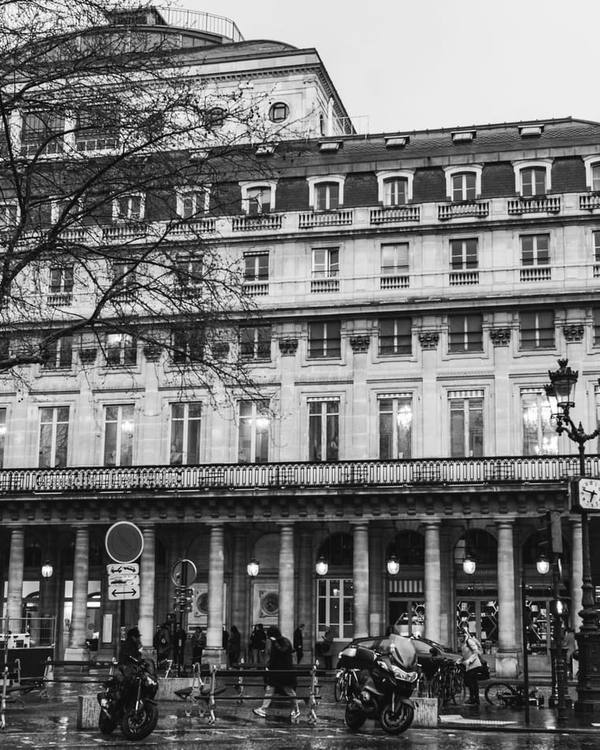 Paris, en noir et blanc