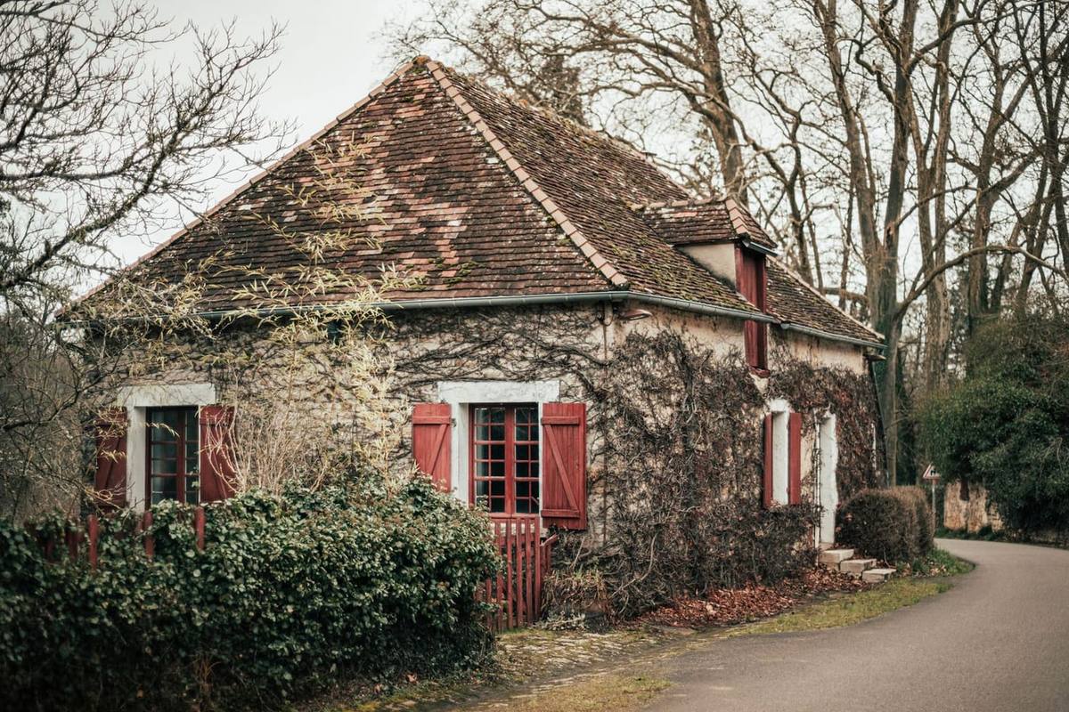 Maison et son jardin (photo d'illustration)