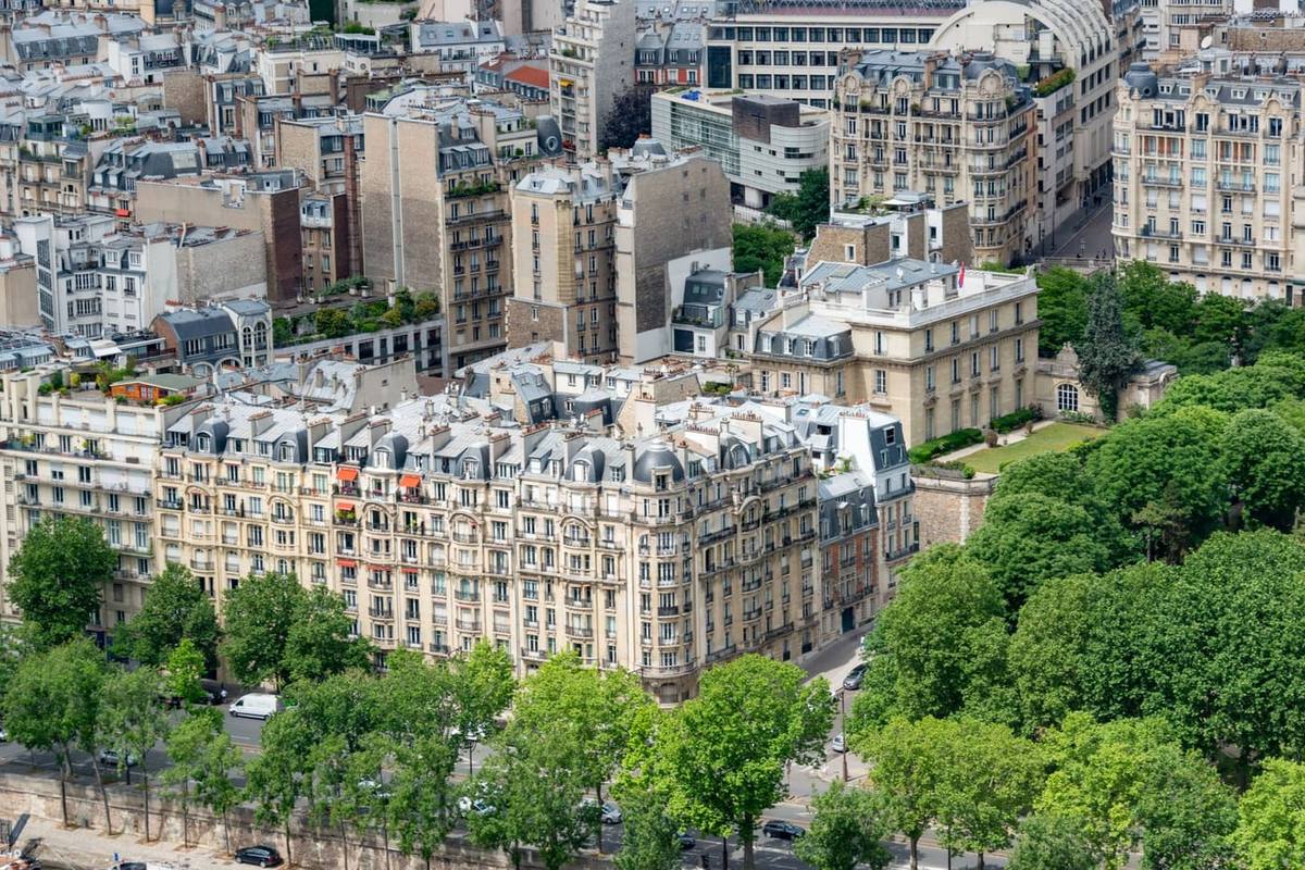 Vue dégagée sur les toits (photo d'illustration)
