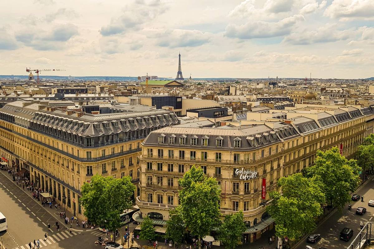 Vue dégagée sur les toits (photo d'illustration)